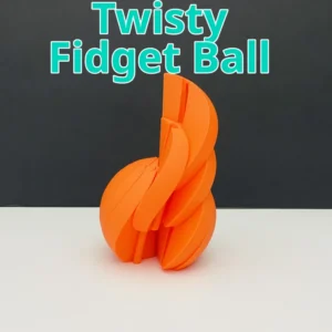 Twisty fidget ball